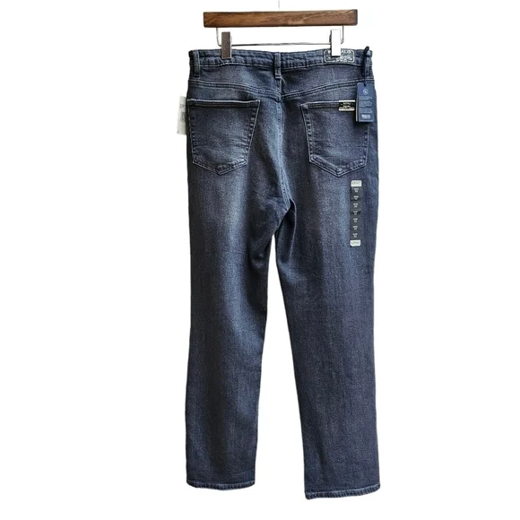 NWT Buffalo David Bitton High-rise Straight Leg Jayden Blue Jeans, Size 32 - Picture 2 of 12